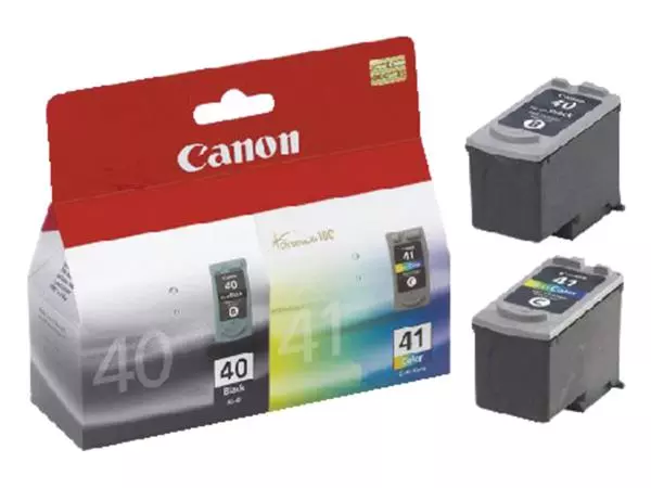 Een Inktcartridge Canon PG-40 + CL-41 zwart + kleur koop je bij Kantorice office & business supplies