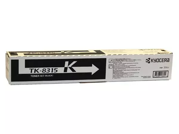 Een Toner Kyocera TK-8315K zwart koop je bij Kantoorboekhandel Van Atten