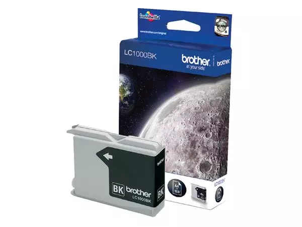 Een Inktcartridge Brother LC-1000BK zwart koop je bij All Office Kuipers BV