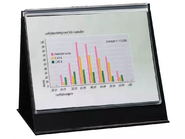 Een Tafelflipover Rillstab A4 dwars 20-tassen koop je bij De Rijk Kantoorshop