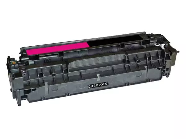 Een Tonercartridge Quantore alternatief tbv HP CE413A 305A rood koop je bij Kantoorboekhandel Van Atten