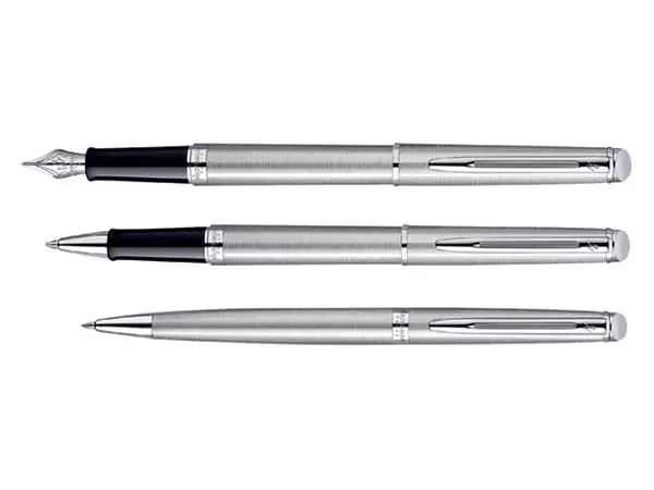 Een Vulpen Waterman Hémisphère stainless steel CT fijn koop je bij Sysdicom BV