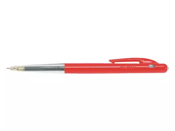 Een Balpen Bic M10 medium rood koop je bij De Rijk Kantoorshop