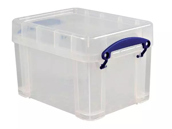 Een Opbergbox Really Useful 3liter 245x180x160mm koop je bij "De Waal" Kantoor Efficiency