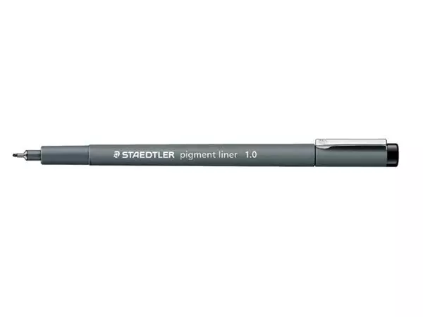 Een Fineliner Staedtler Pigment 308 zwart 1.0mm koop je bij Friese Schrijfkamer