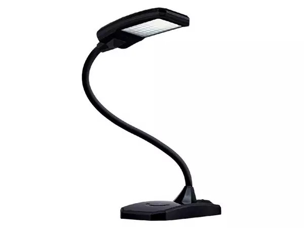 Een Bureaulamp Hansa ledlamp Twist zwart koop je bij Romijn Office Supply