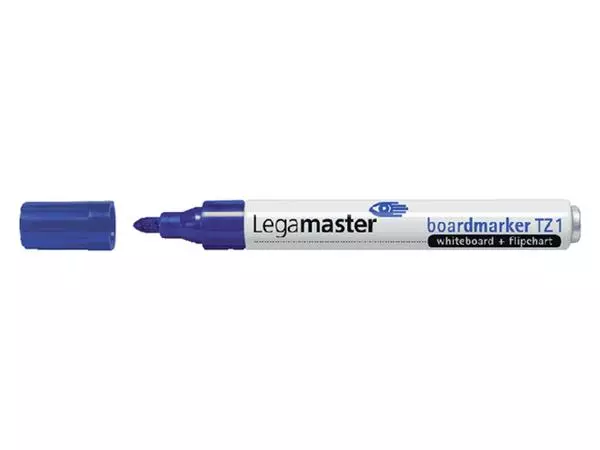 Viltstift Legamaster TZ 1 whiteboard rond 1.5-3mm blauw