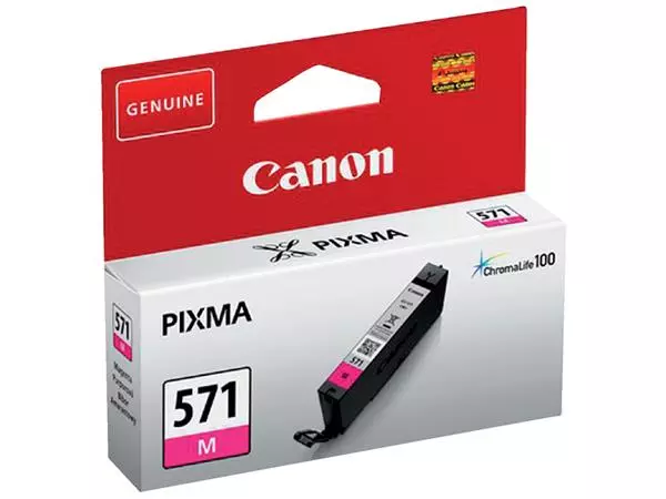 Een Inktcartridge Canon CLI-571 rood koop je bij Deska Alles voor Kantoor