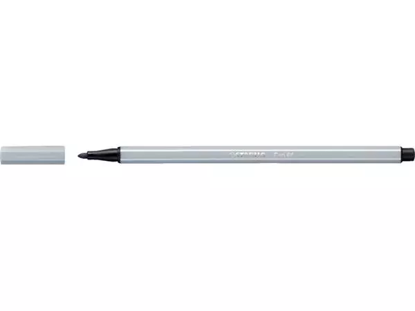Een Viltstift STABILO Pen 68/94 M lichtgrijs koop je bij All Office Kuipers BV
