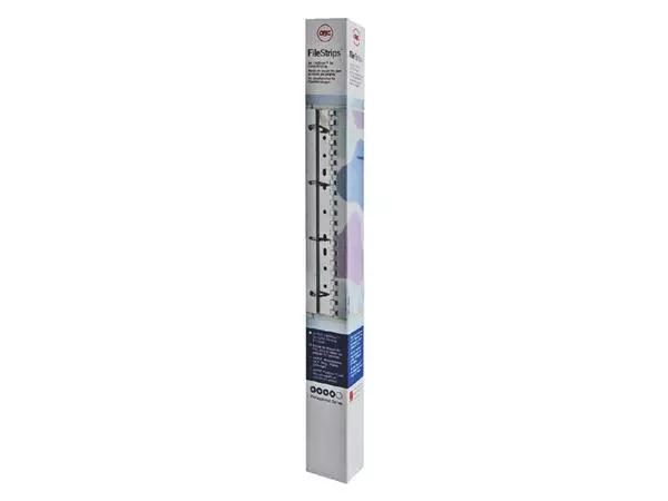 Een Filestrip GBC 34-gaats A4 transparant 100stuks koop je bij Kantorice office & business supplies