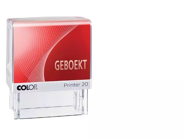 Een Woordstempel Colop Printer 20 geboekt rood koop je bij Kwantinex