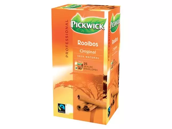 Een Thee Pickwick Fair Trade rooibos 25x1.5gr koop je bij Sysdicom BV