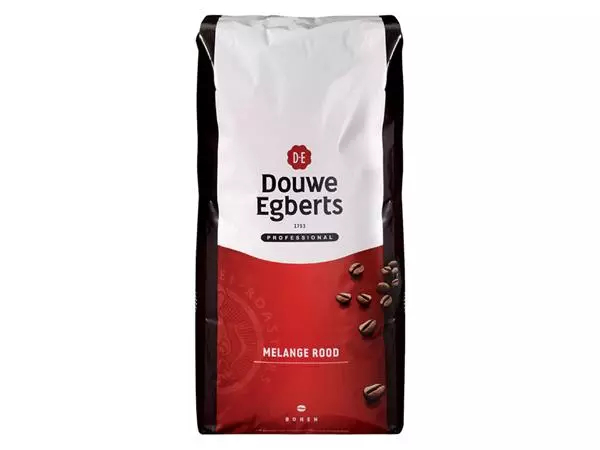 Een Koffie Douwe Egberts bonen Melange Rood 3kg koop je bij Continu Kantoor