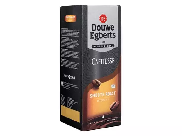 Een Koffie Douwe Egberts Cafitesse smooth roast 125cl koop je bij Friese Schrijfkamer