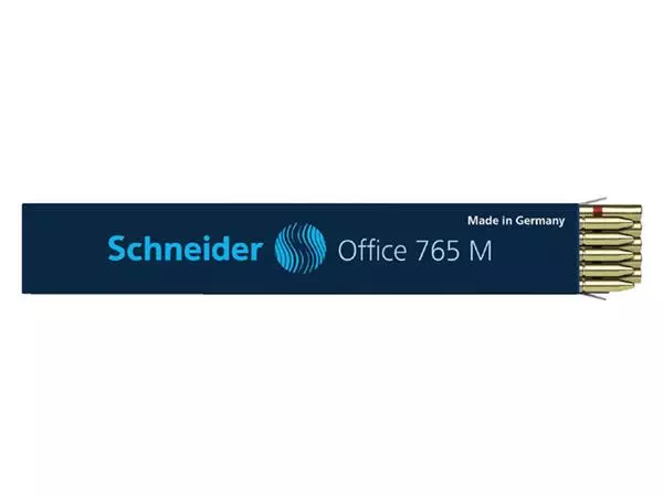 Een Balpenvulling Schneider 765 Office medium rood koop je bij De Joma BV