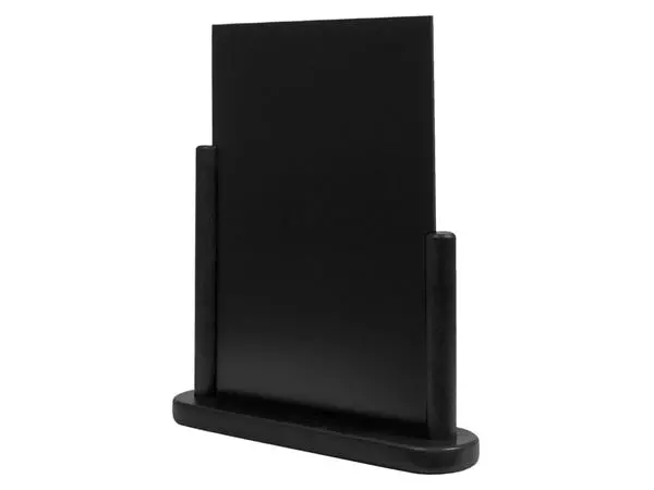 Een Krijtbord Securit 21x28x7cm zwart hout koop je bij Kantorice office & business supplies