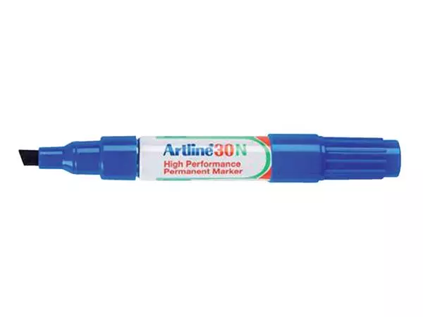 Een Viltstift Artline 30 schuin 2-5mm blauw koop je bij van Kerkvoorde & Hollander B.V.