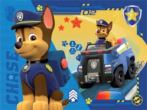 Een Puzzel Ravensburger Paw Patrol 4x puzzels 12+16+20+24 st koop je bij Deska Alles voor Kantoor