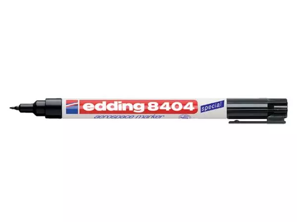 Een Viltstift edding 8404 ruimtevaart rond 0.75mm zwart koop je bij Friese Schrijfkamer