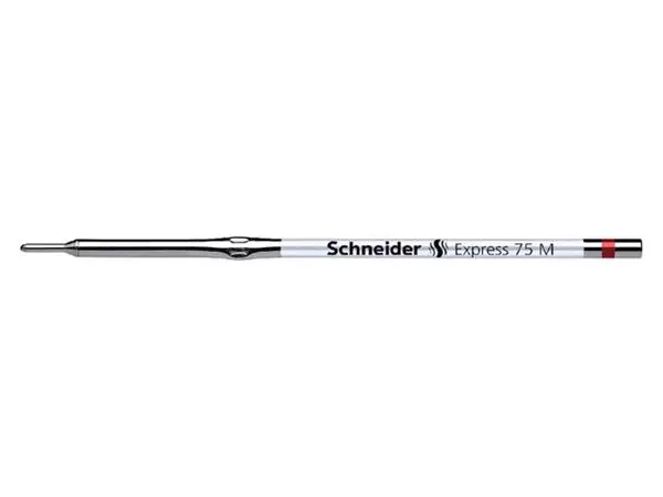 Een Balpenvulling Schneider 75 Express medium rood koop je bij All Office Kuipers BV