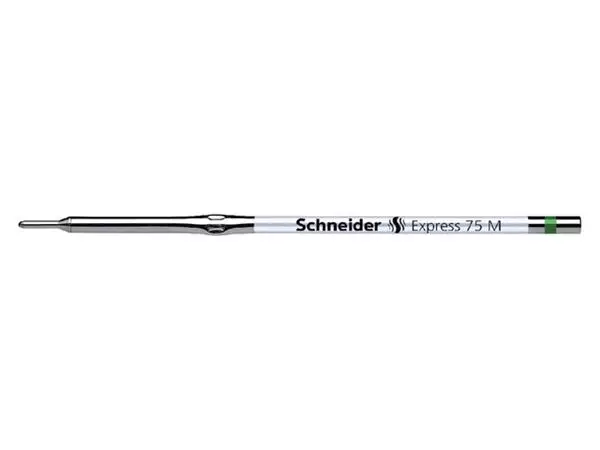 Een Balpenvulling Schneider 75 Express medium groen koop je bij All Office Kuipers BV
