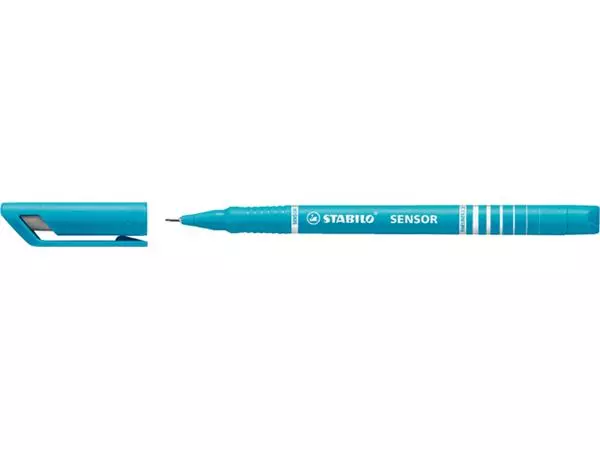 Een Fineliner STABILO Sensor 189/51 fijn turquoise koop je bij Holster Kantoortotaal