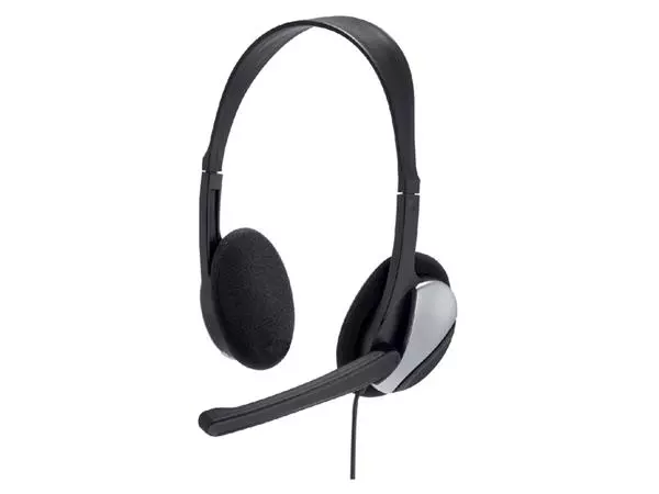 Buy your Hoofdtelefoon Hama HS-P100 On Ear zwart at QuickOffice BV