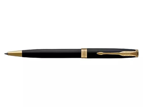 Een Balpen Parker Sonnet matte black lacquer GT medium koop je bij Kantorice office & business supplies