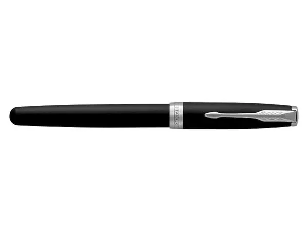 Rollerpen Parker Sonnet matte black CT fijn