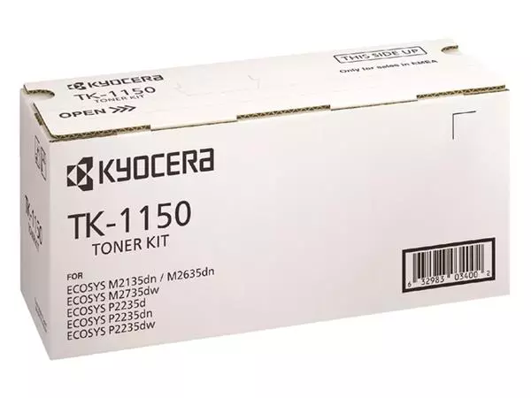 Een Toner Kyocera TK-1150K zwart koop je bij Avoux