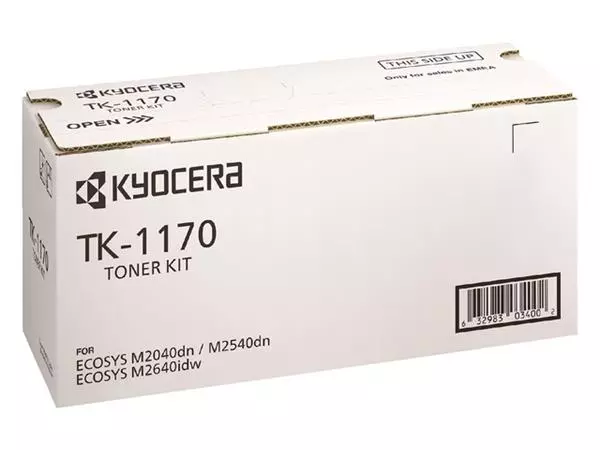 Een Toner Kyocera TK-1170K zwart koop je bij De Rijk Kantoorshop