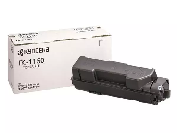Een Toner Kyocera TK-1160K zwart koop je bij De Joma BV