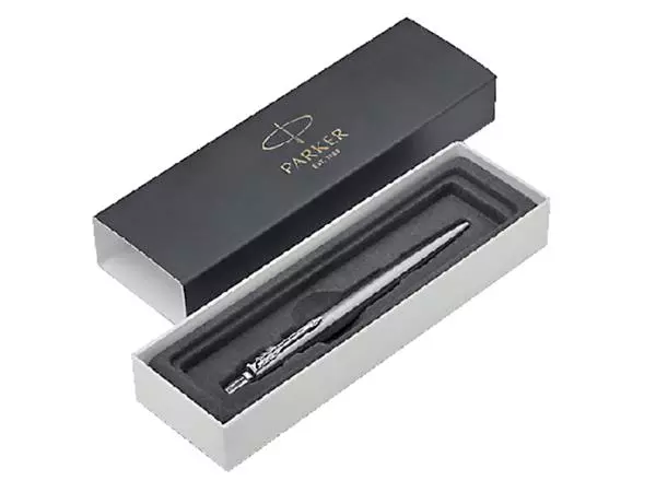 Een Balpen Parker Jotter stainless steel CT medium koop je bij All Office Kuipers BV