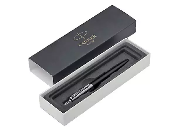 Een Balpen Parker Jotter Bond street black CT medium koop je bij Quality Office Supplies