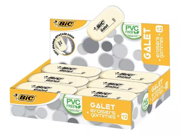 Een Gum Bic Galet pvc vrij koop je bij "De Waal" Kantoor Efficiency