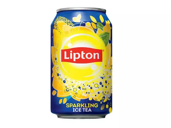 Een Frisdrank Lipton Ice Tea sparkling blik 330ml koop je bij De Rijk Kantoorshop