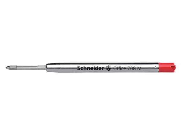 Een Balpenvulling Schneider 7082 Jumbo tbv Parker medium rood koop je bij De Rijk Kantoorshop