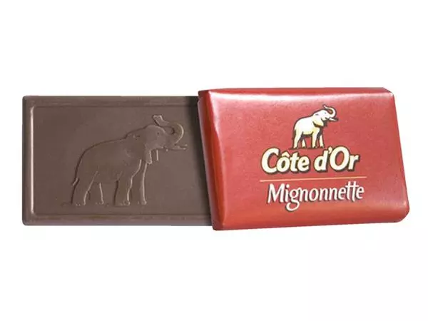 Een Chocolade Cote d'Or mignonnette melk 120x10 gram koop je bij Egner kantoorspecialisten