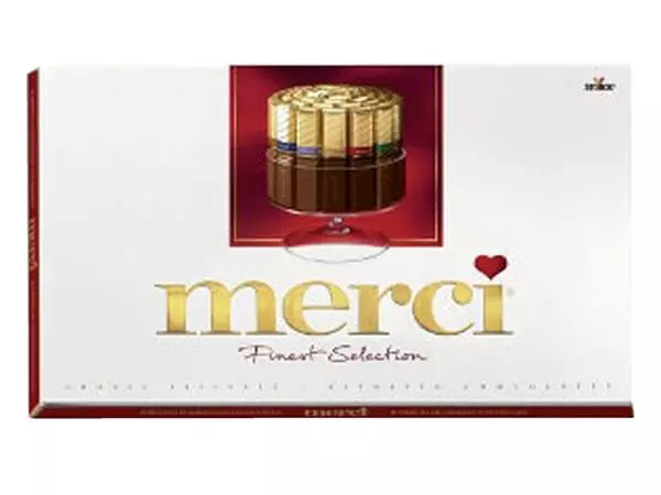 Een Chocolade Merci finest selection 400gr koop je bij Continu Kantoor