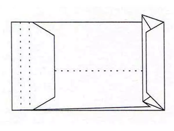 Een Envelop Quantore monsterzak 229x324x38mm zelfklevendevend wit 10 stuks koop je bij Continu Kantoor