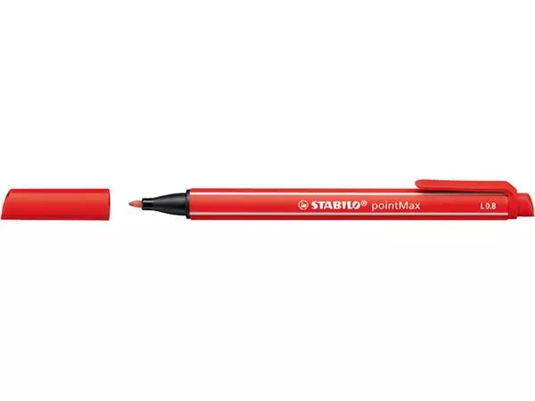 Een Viltstift STABILO pointMax 488/48 karmijnrood koop je bij Kantorice office & business supplies