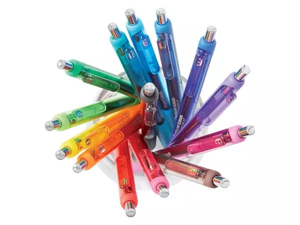 Een Gelschrijver Paper Mate Inkjoy medium rood koop je bij All Office Kuipers BV