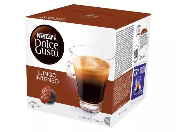 Een Koffiecups Dolce Gusto Lungo Intenso 16 stuks koop je bij Company Supplies