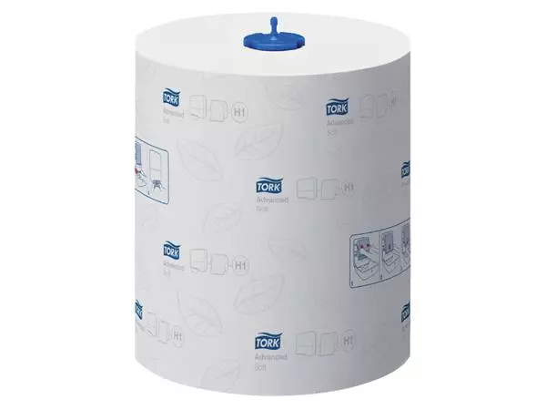 Een Handdoekrol Tork Matic H1 advanced 2-laags scheurbestendig 150m wit 290067 koop je bij Peter Wind