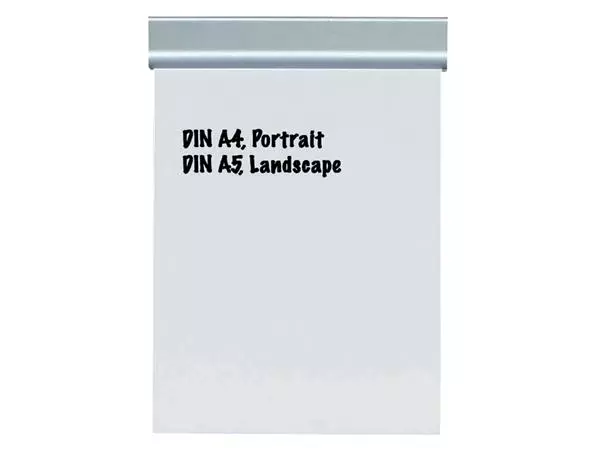Een Klemlijst MAUL 21.8x4cm aluminium zelfklevend koop je bij De Joma BV