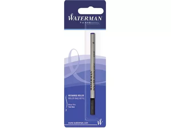 Een Rollerpenvulling Waterman fijn blauw blister à 1 stuk koop je bij Supply Mij