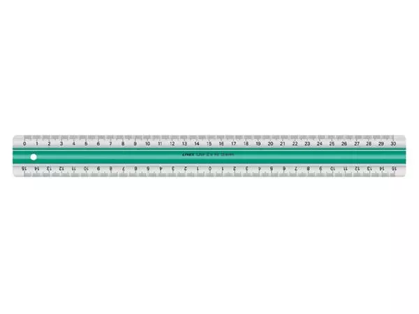 Een Liniaal Linex super S30 30cm transparant koop je bij All Office Kuipers BV