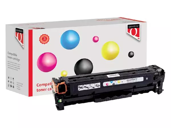 Een Tonercartridge Quantore HP CC530A 304A zwart koop je bij Egner kantoorspecialisten