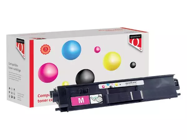 Een Toner Quantore alternatief tbv Brother TN-900M rood koop je bij QuickOffice BV