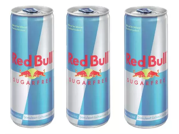 Een Energiedrank Red Bull sugarfree blik 250 ml koop je bij Continu Kantoor